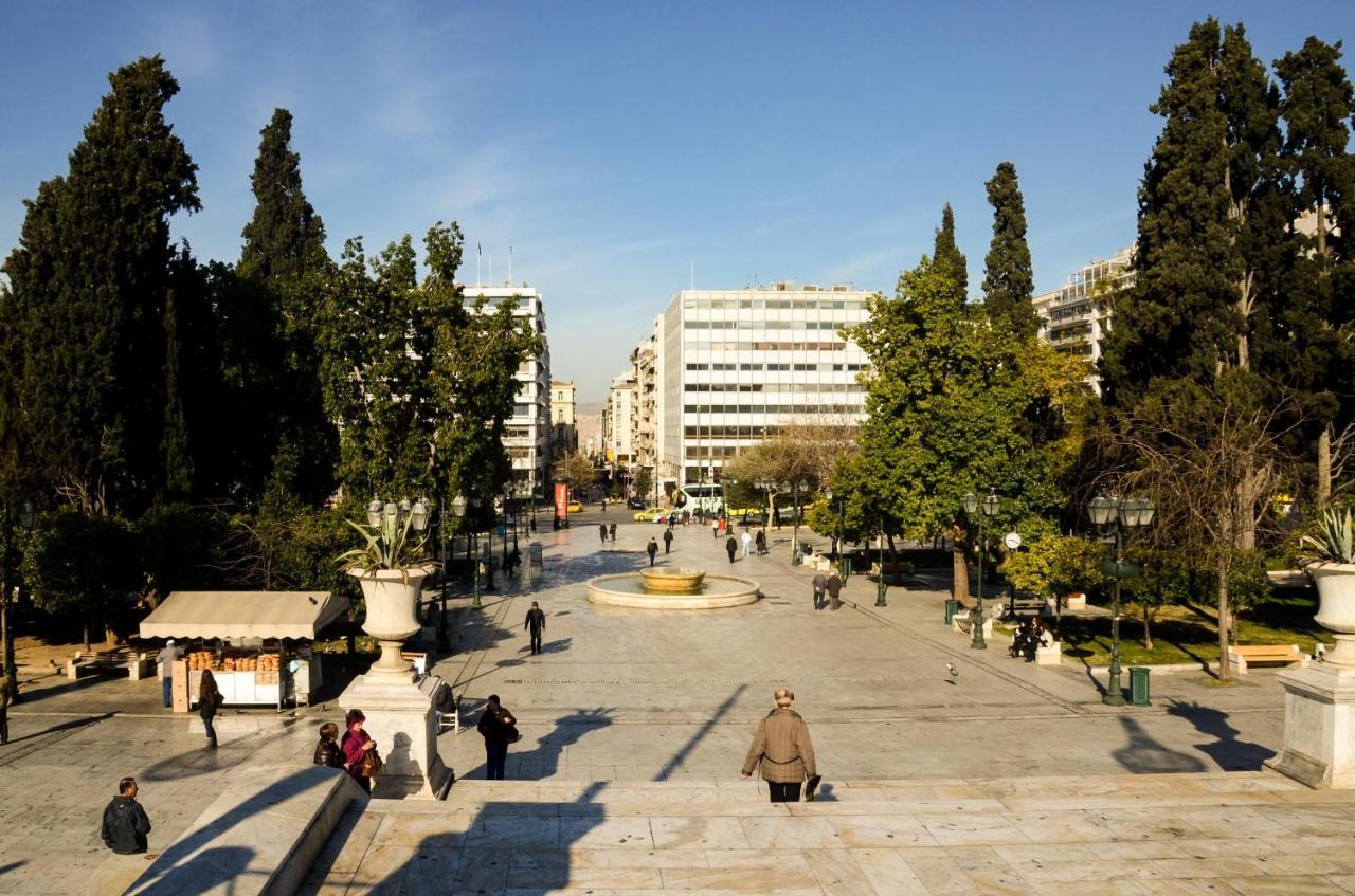 Athens Central Studio In Front Of Syntagma Metro מראה חיצוני תמונה